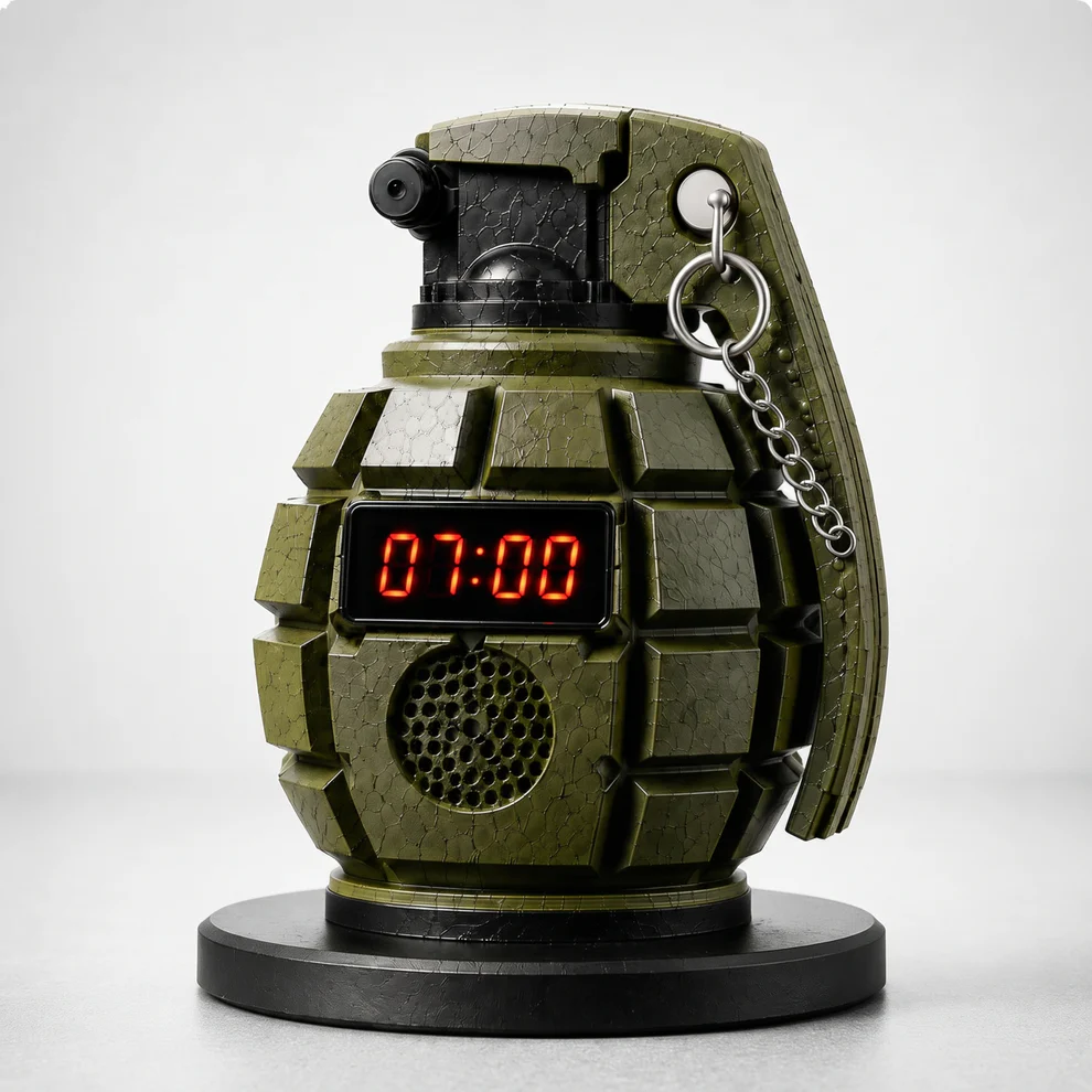 Command Alert™ Grenade Alarm Clock